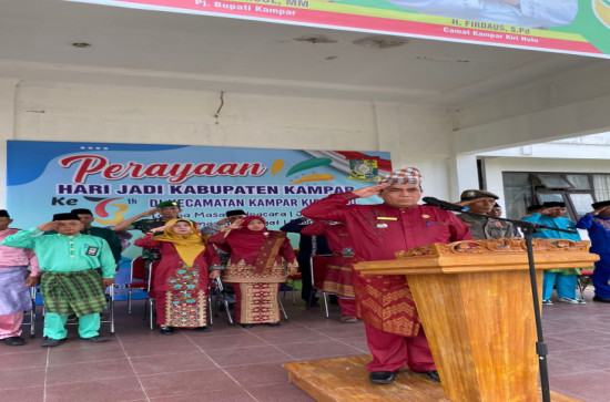 Perayaan Hari Jadi Kabupaten Kampar ke 73 di Kecamatan Kampar Kiri Hulu berlangsung meriah